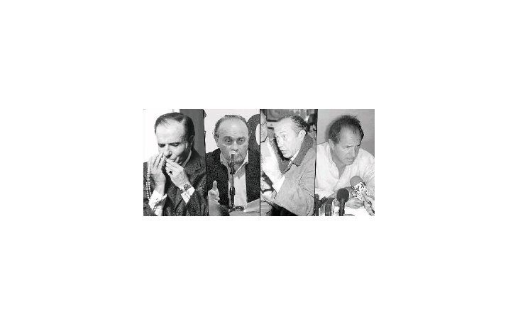 ámbito.com | Imágenes del último fin de semana de campaña antes del 27 de abril. Carlos Menem en Rosario, Leopoldo Moreau en el porteño Club Español, Adolfo Rodríguez Saá en Mar del Plata y Daniel Scioli en la localidad bonaerense de San Nicolás. Crispados, concentrad