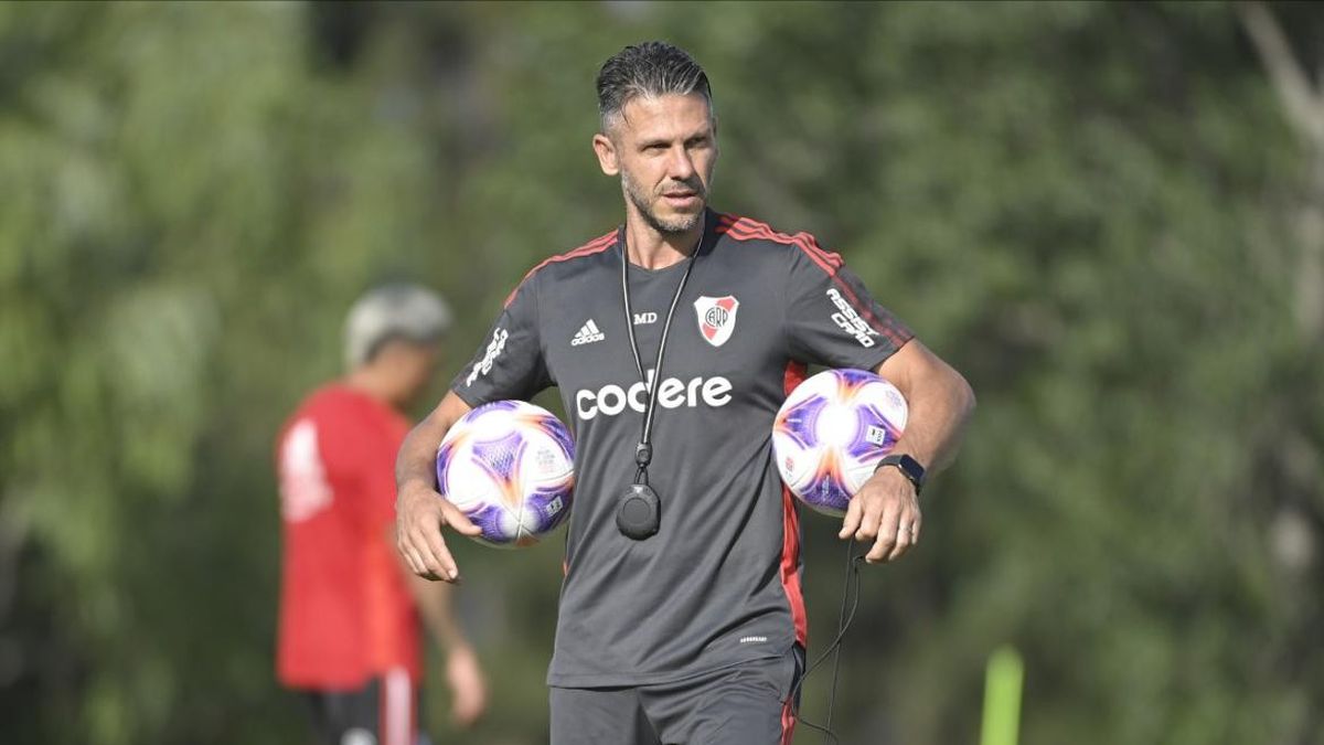 River: Casco is available and Martín Demichelis thinks about the rotation