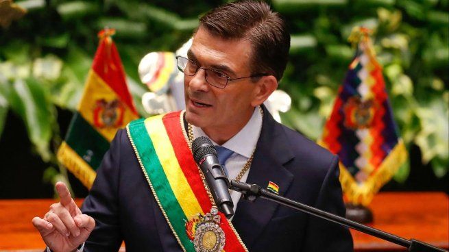 El presidente boliviano, Rodrigo Paz. 