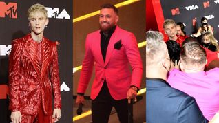 Conor McGregor y la pareja de Megan Fox se pelearon en la alfombra roja de los MTV Video Music Awards