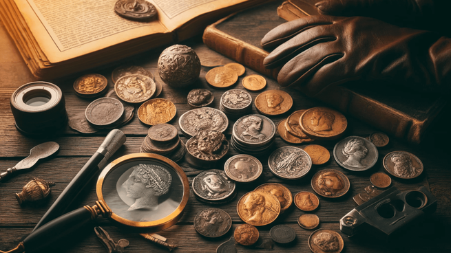 Ciencia que estudia las monedas, billetes y medallas.