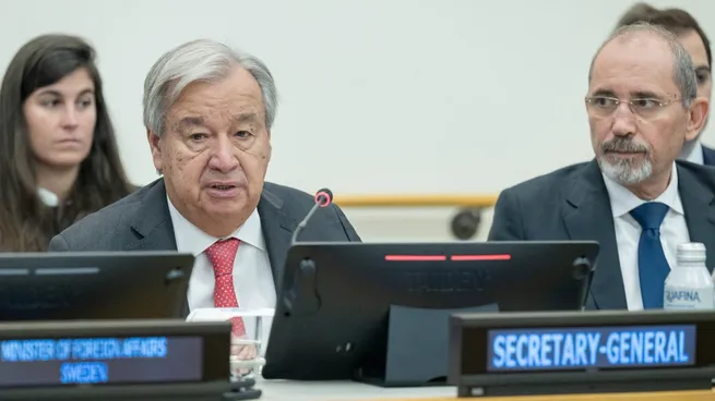 El secretario general de la ONU, Antonio Guterres expresó su apoyo a la propuesta de alto al fuego temporal en Libano.