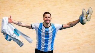 El internacional argentino Federico Pizarro, referente de la selección argenitna de handball, está viviendo una odisea a cinco meses del comienzo de los Juegos >Olímpicos.