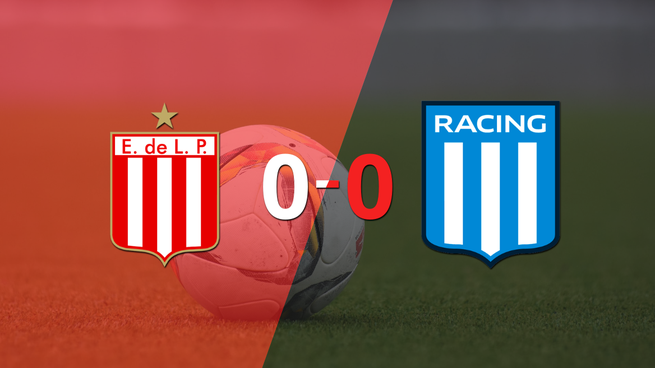 Cero a cero terminó el partido entre Estudiantes y Racing Club