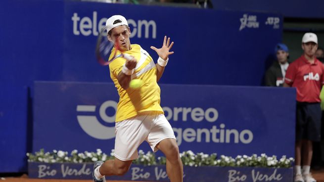Sebastián Báez no pudo avanzar en el Argentina Open, pero conquistó al público con una actuación llena de entusiasmo.