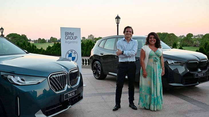 Ivana Dip, CEO & Managing Director de BMW Group Argentina, y Leandro Larregina, Gerente de Ventas y Desarrollo de Red de BMW Group Argentina. Ivana Dip, CEO & Managing Director de BMW Group Argentina, y Leandro Larregina, Gerente de Ventas y Desarrollo de Red de BMW Group Argentina.