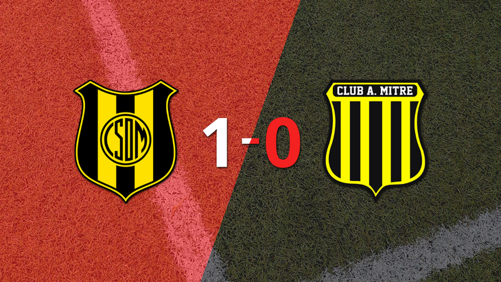 Dep. Madryn le ganó 1-0 a Mitre (SE) desde el punto penal