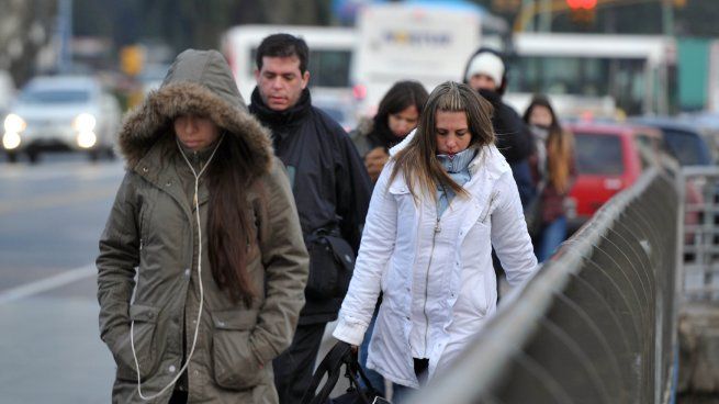 La mínima en el AMBA es de 8 grados.