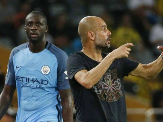 Yaya Touré / Josep Guardiola. 
