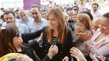 Acción. Pese al resultado adverso de las PASO, la mandataria continuará con la campaña hasta el inicio de la veda de cara a las generales.