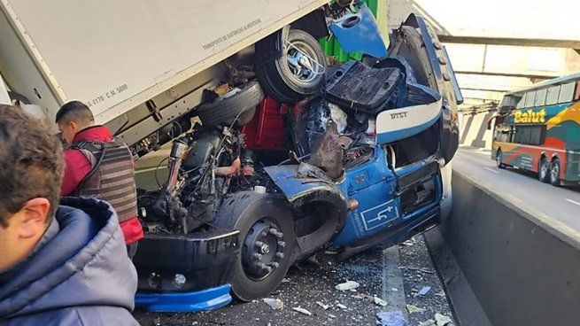 Accidente en Paseo del Bajo