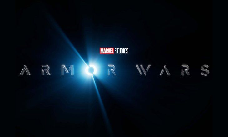 El logo de Armor Wars, la serie que ahora será una película.