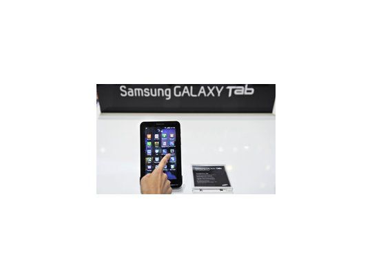 Samsung mostró su arma para combatir al iPad