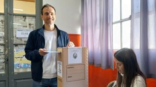 Pablo Petrecca, intendente de Junín y candidato por la cuarta sección. 