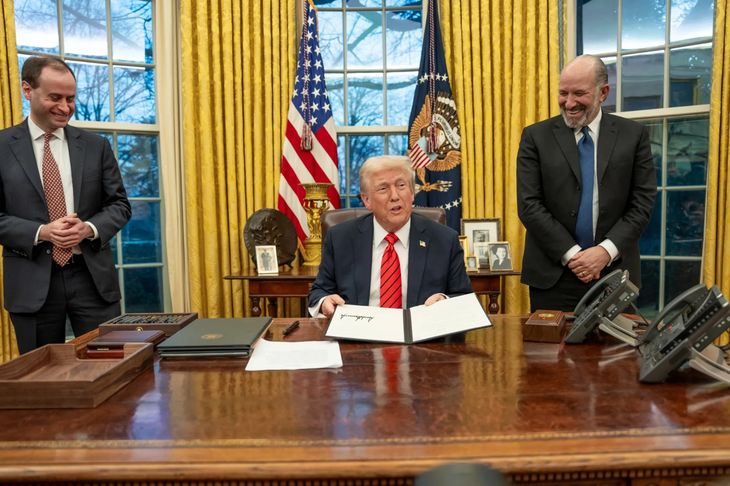 Trump comienza su segundo año al frente de la Casa Blanca. Trump comienza su segundo año al frente de la Casa Blanca.
