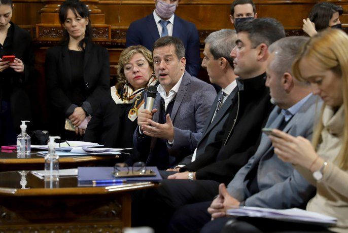 El senador de UP, Mariano Recalde. El senador de UP, Mariano Recalde.