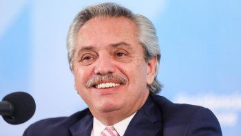 Alberto Fernández durante la conferencia de prensa de este miércoles, en la cual anunció el acuerdo entre privados para el desarrollo de una vacuna en el país.