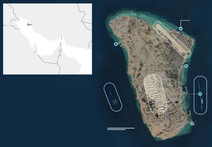 La isla de Kharg es el principal puerto petrolero de Irán, pero no es único. Hasta ahora ni los EE.UU. ni Israel se han animado a destruirlo por temor a las represalias Iranies La isla de Kharg es el principal puerto petrolero de Irán, pero no es único. Hasta ahora ni los EE.UU. ni Israel se han animado a destruirlo por temor a las represalias Iranies