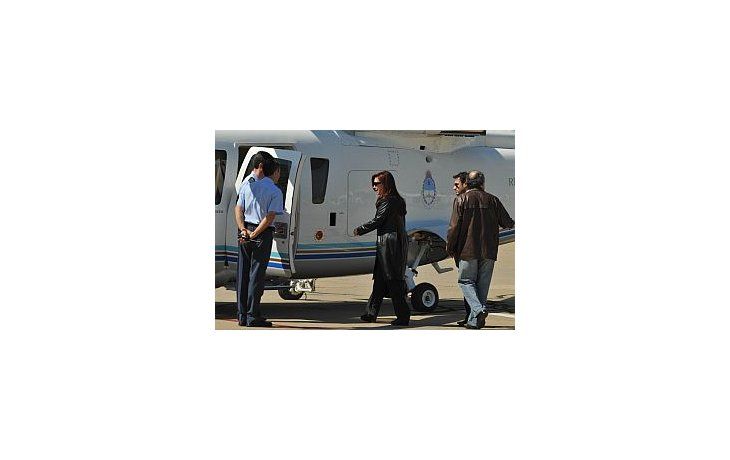 Cristina de Kirchner viajará de la Quinta Presidencial al aeroparque Jorge Newbery, y luego partirá a Brasil a las 18.30.