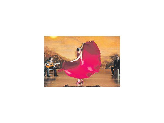Una imagen de «Flamenco, flamenco», nuevo film del español Carlos Saura que se preestrenará en la muestra Pantalla Pinamar que se inicia hoy.