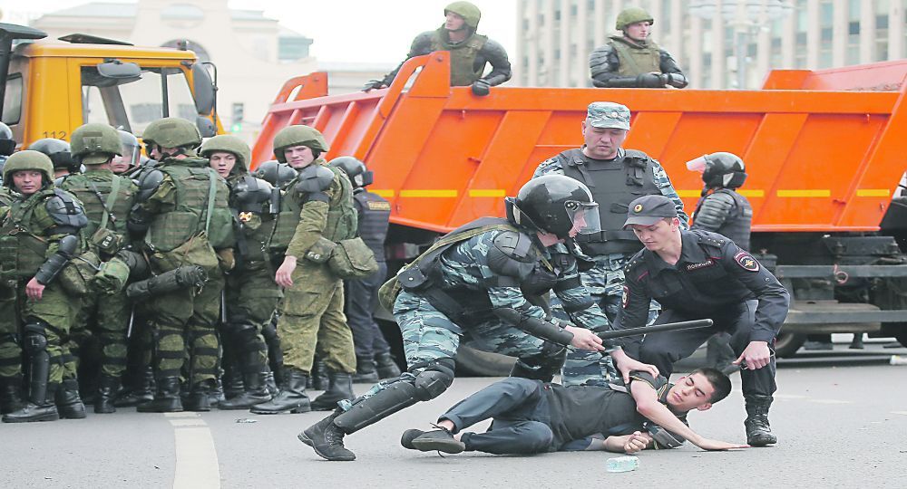 Se acentúa la represión en la Rusia de Putin (foto 1)