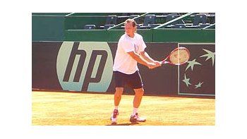 David Nalbandian, la mayor esperanza argentina para pasar de ronda.