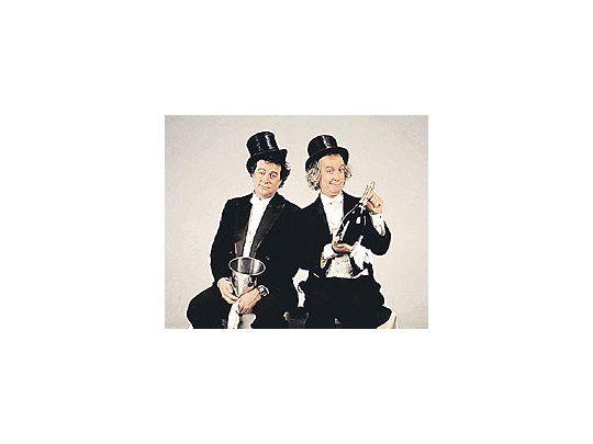 Siguen las funciones de «Qué noche Bariloche»,con Diego Capusotto y Fabio Alberti en el teatroMar del Plata.
