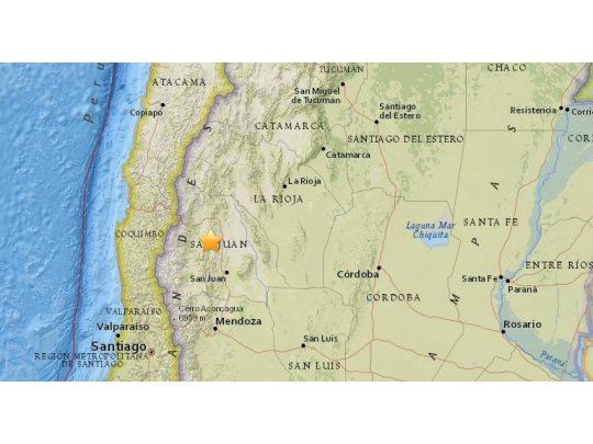 Un sismo de 5.3º de magnitud estremeció San Juan y repercutió en Mendoza