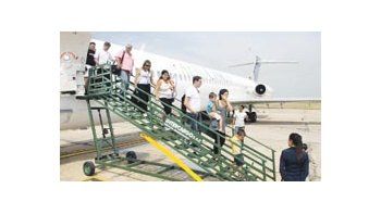 En el aire