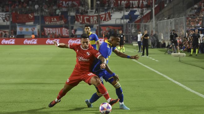 Boca e Independiente empataron en San Juan.