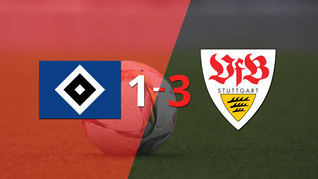 stuttgart vence a hamburgo sv y pasa a