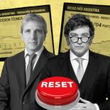 Luis Caputo y Javier Milei, ante el reclamo de un reset que reactive la economía y despeje las dudas sobre el financiamiento de 2027.