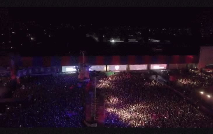 Una multitud celebró la vuelta de San Lorenzo a Boedo