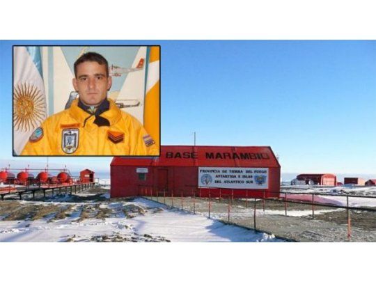 El cabo primero de la Fuerza Aérea, Gustavo Daniel Capuccino, falleció al ser golpeado por el portón del hangar de la Base Marambio.