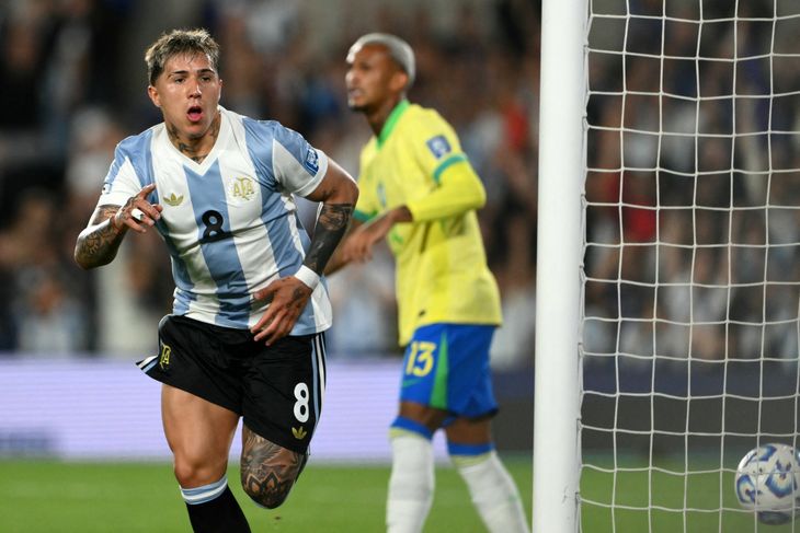 Enzo Fernández was one of the figures with a goal and an assistance.  
