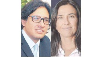 Germán Garavano y María Eugenia Talerico.
