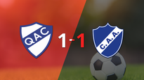 empate a uno entre quilmes y alvarado