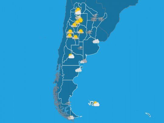 Hoy jueves será un día nublado y con clima frío para Capital Federal y sus alrededores. Se anunciaron alertas por vientos intensos en zona cordillerana.