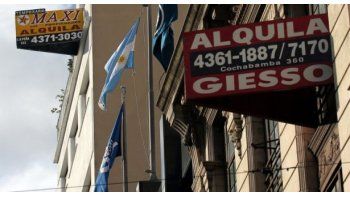 Las inmobiliarias porteñas cobraban dos meses, confirmó Muñoz