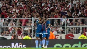 Batacazo. Arsenal le ganó a River en el Monumental por la Liga Profesional.