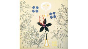 Uno de los dibujos que integran «Humus», la muestra en la que Jorge Garnica, desde un movimiento minimalista, llega a representar sus primeras impresiones con el arte.