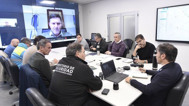 Kicillof se refirió al estado de las localidades afectadas por inundaciones tras el intenso temporal.
