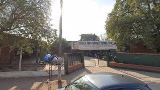 La escuela donde ocurrió el incidente en Salta. La escuela donde ocurrió el incidente en Salta.
