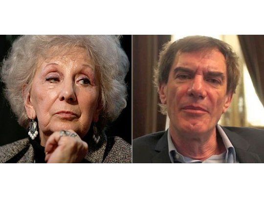Estela de Carlotto y Darío Lopérfido