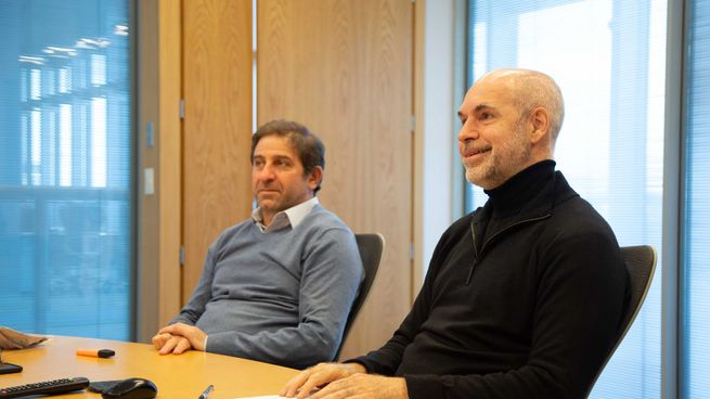 Fernando Straface y Horacio Rodríguez Larreta.&nbsp;