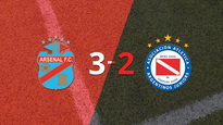 arsenal supero 3-2 a argentinos juniors en un partidazo