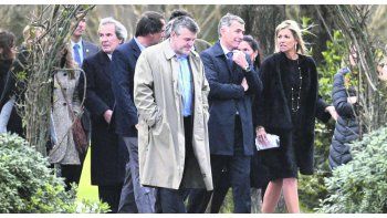 Ceremonia íntima. Al entierro en el cementerio Memorial de Pilar asistió sólo el círculo íntimo de Máxima Zorreguieta.