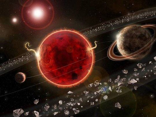 La presencia de este planeta fugado habría variado por completo las órbitas de todos los demás planetas.