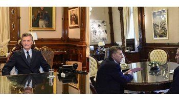 Macri cambió los cuadros del despacho presidencial