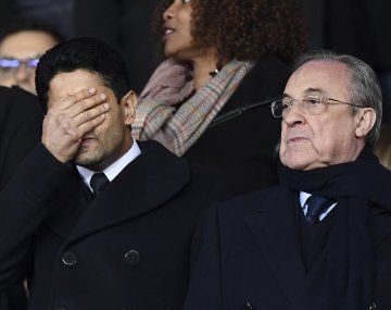 Florentino Pérez, presidente del Real Madrid, señalado por unas escuchas que se dieron a conocer contra dos ídolos del club.
